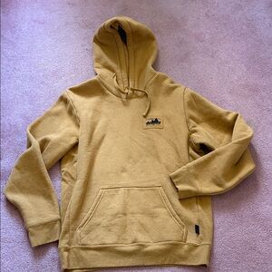 Patagonia Tan/Yellow Pullover Hoodie